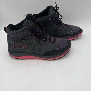 Hoka One One Tor Tech Mid Hiking Boots Women’s Sz 10.5 Waterproof Gorpcore Worn
